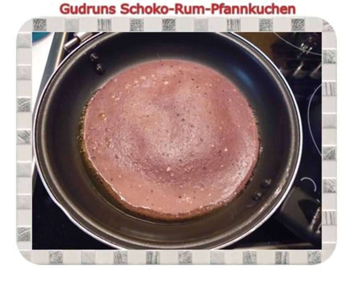 Kuchen: Schoko-Rum-Pfannkuchen - Rezept - Bild Nr. 8