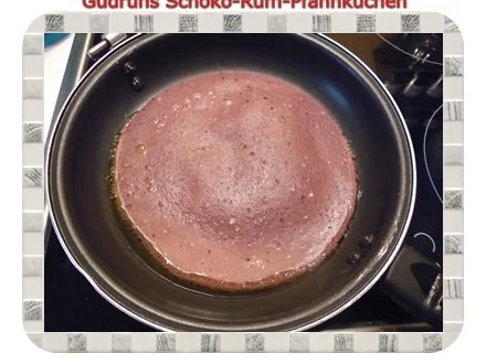 Kuchen: Schoko-Rum-Pfannkuchen - Rezept - Bild Nr. 8