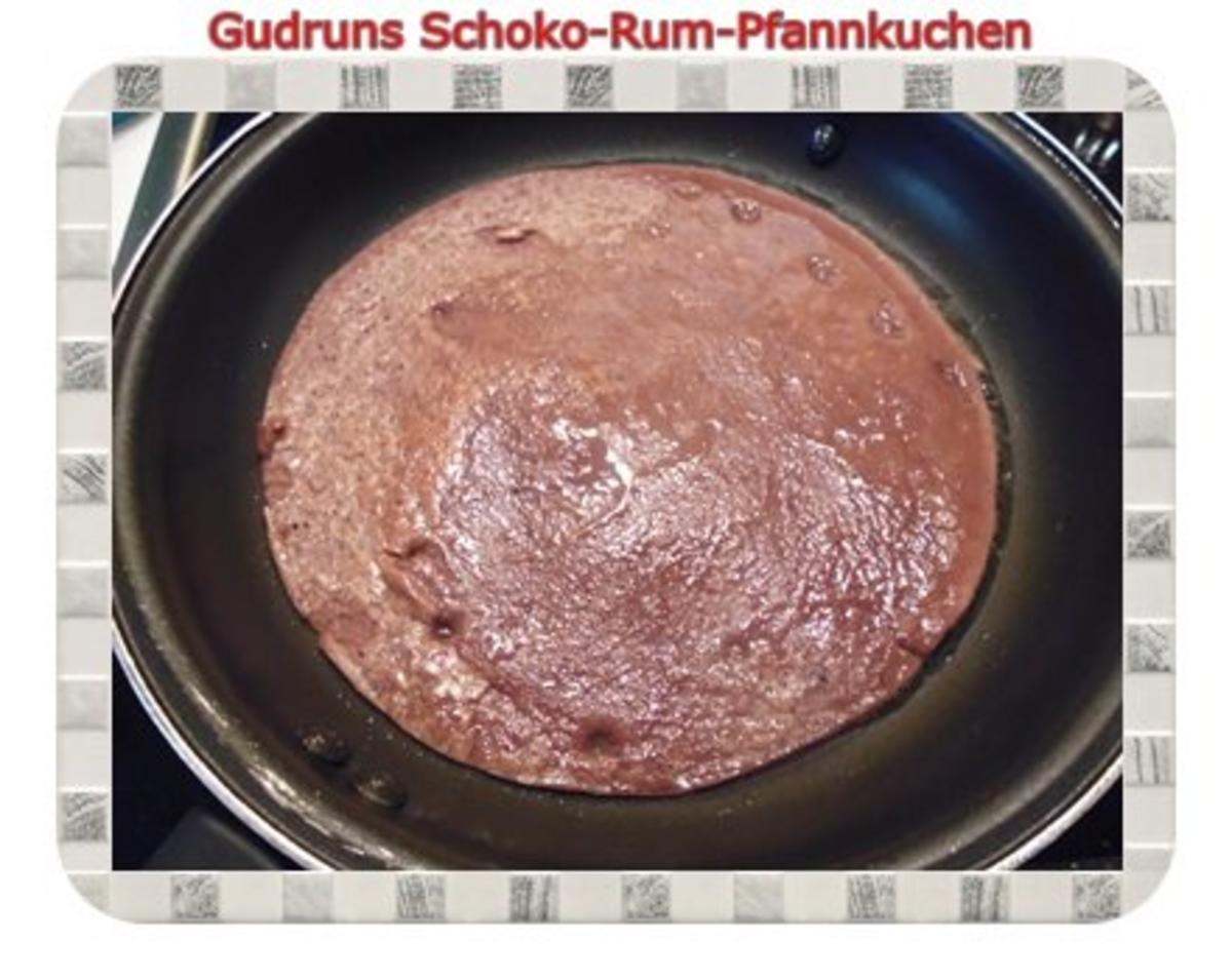 Kuchen: Schoko-Rum-Pfannkuchen - Rezept - Bild Nr. 9