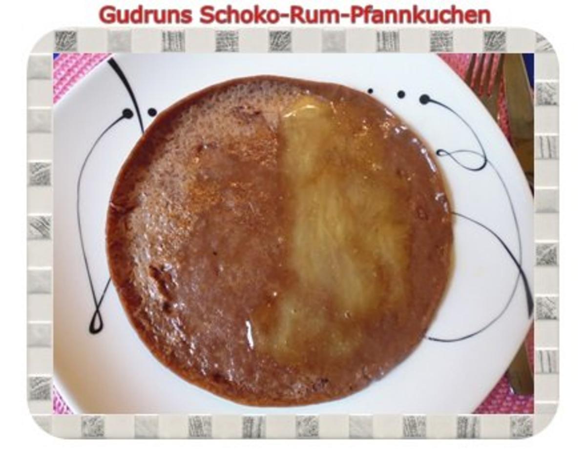 Kuchen: Schoko-Rum-Pfannkuchen - Rezept - Bild Nr. 11