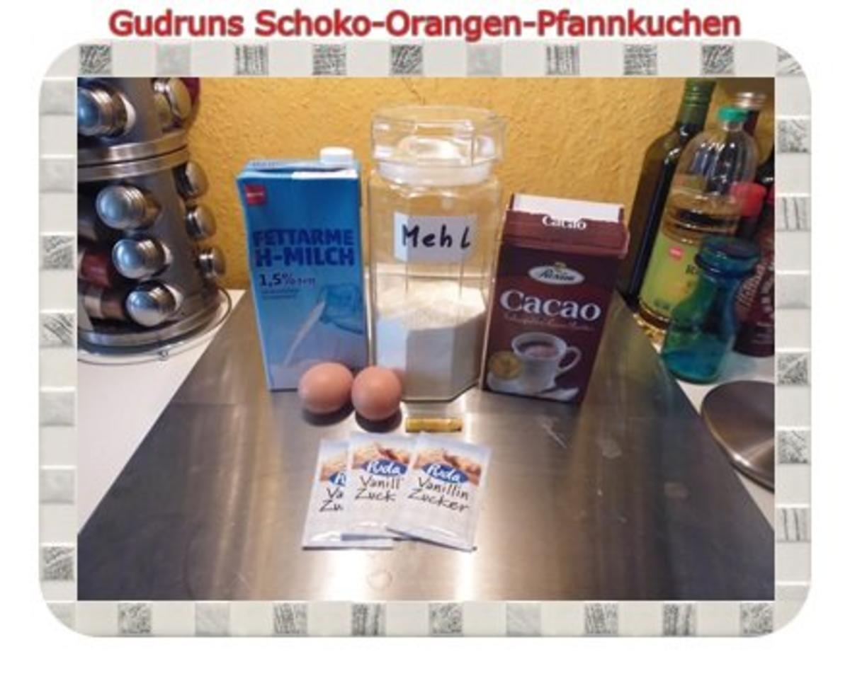 Kuchen: Schoko-Orangen-Pfannkuchen - Rezept - Bild Nr. 2