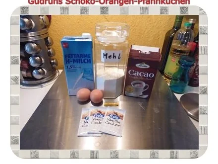 Kuchen: Schoko-Orangen-Pfannkuchen - Rezept - Bild Nr. 2