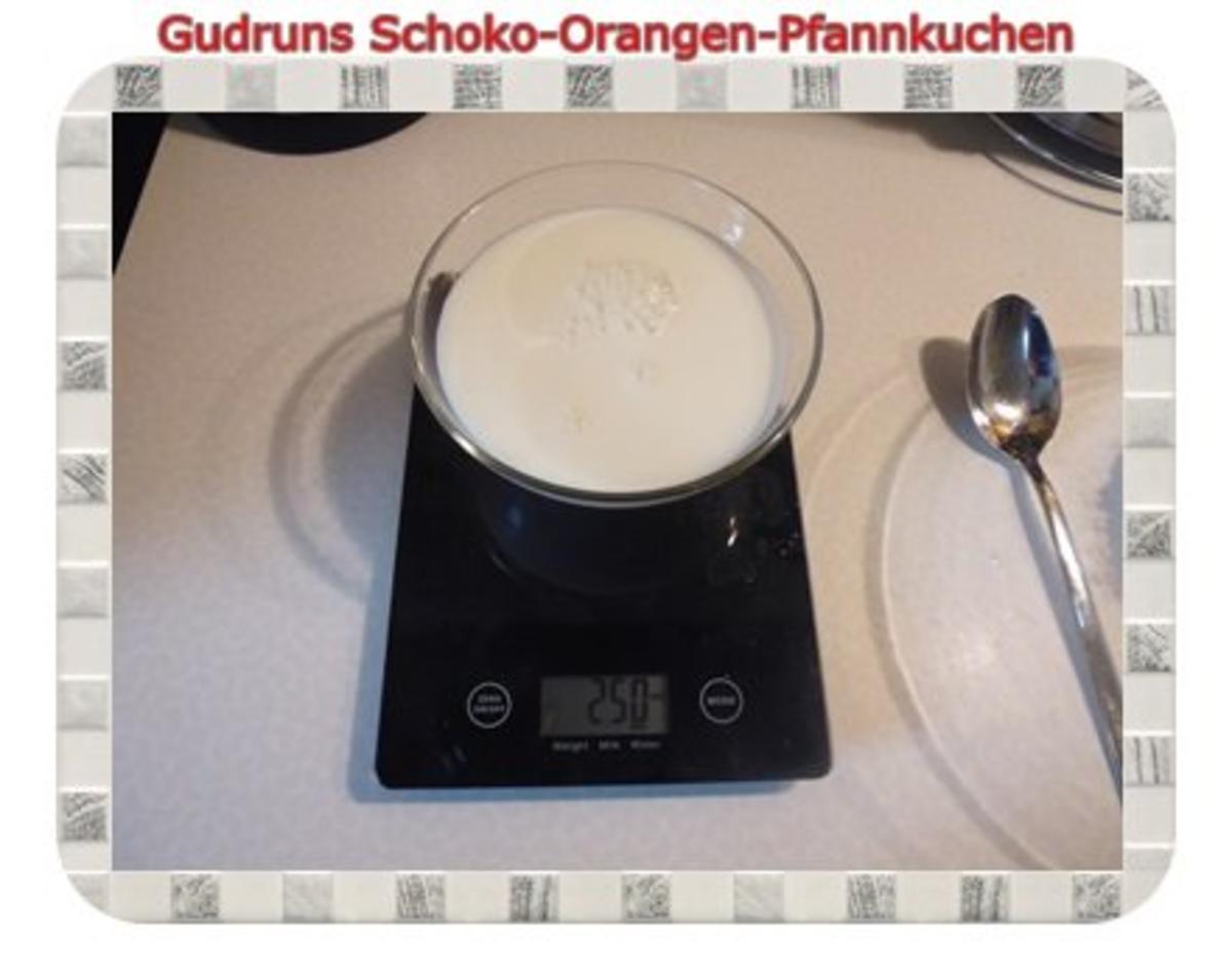 Kuchen: Schoko-Orangen-Pfannkuchen - Rezept - Bild Nr. 4