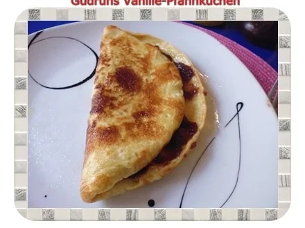 Kuchen: Vanillepfannkuchen - Rezept