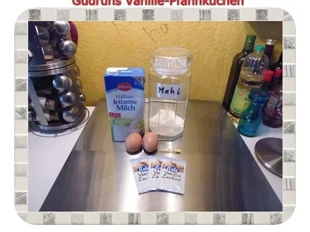 Kuchen: Vanillepfannkuchen - Rezept - Bild Nr. 2