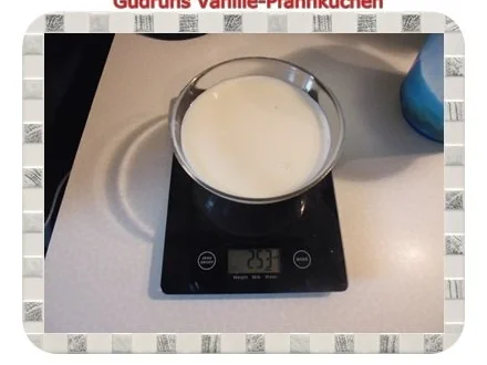 Kuchen: Vanillepfannkuchen - Rezept - Bild Nr. 4