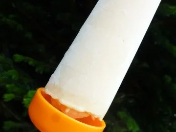 Pfirsicheis am Stiel - Rezept