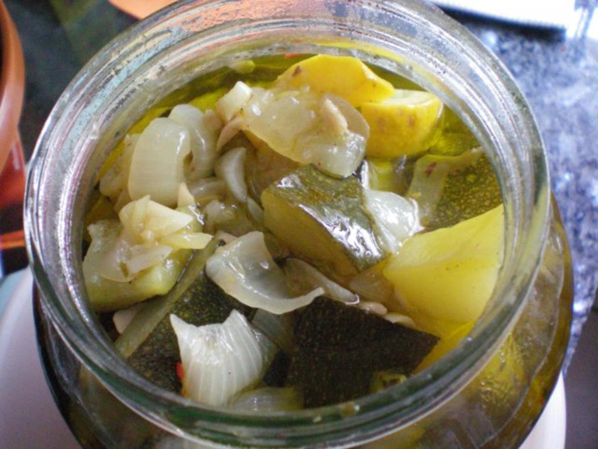 Zucchini in Öl - Rezept - Bild Nr. 2