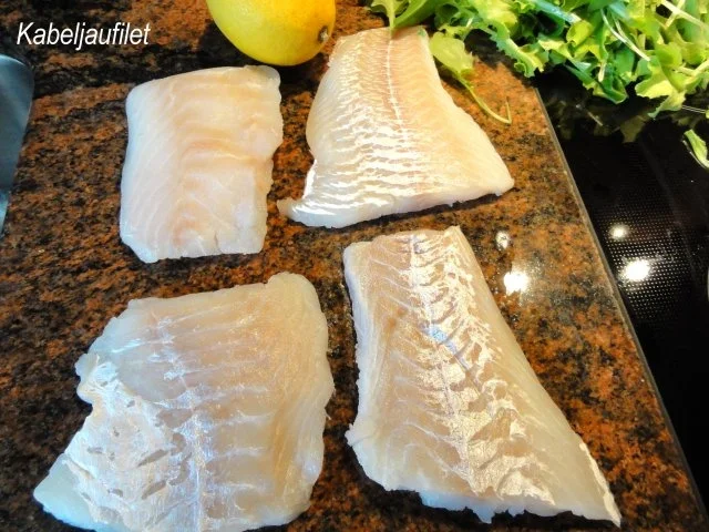 Fisch:   KABELJAU  gebraten - Rezept - Bild Nr. 2