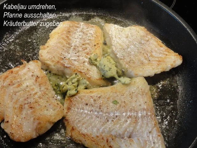 Fisch:   KABELJAU  gebraten - Rezept - Bild Nr. 9