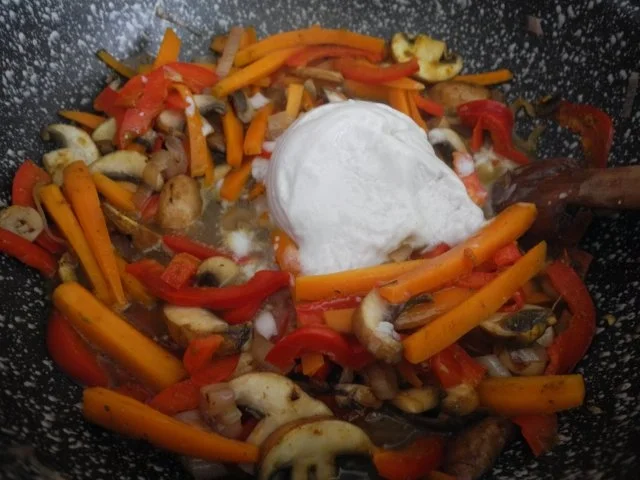 Rezept: Vegan : Gemüse - Curry - Kokosmilch - Pfanne ...die 2. Bild Nr. 5 Vegan : Gemüse - Curry - Kokosmilch - Pfanne ...die 2. - Rezept - Bild Nr. 5