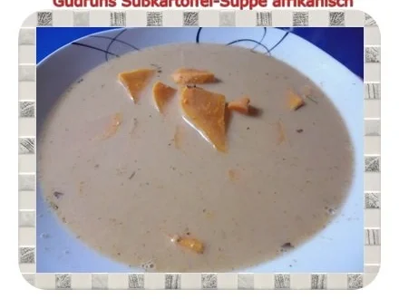 Suppe: Süßkartoffelsuppe afrikanisch - Rezept