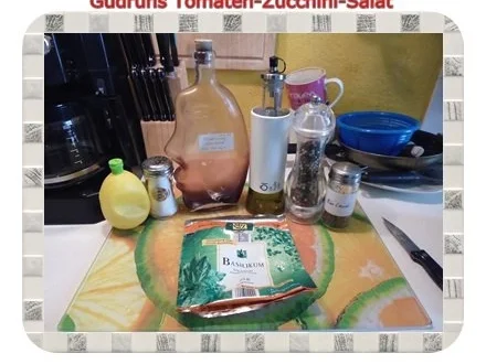 Salat: Tomaten-Zucchini-Salat - Rezept - Bild Nr. 6