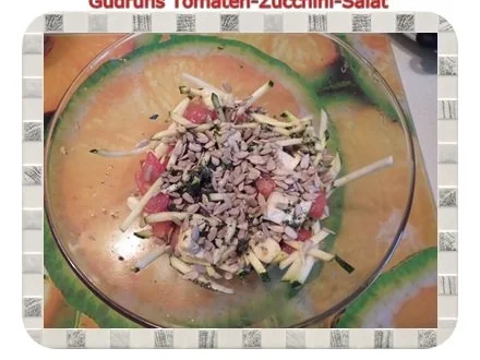 Salat: Tomaten-Zucchini-Salat - Rezept - Bild Nr. 8