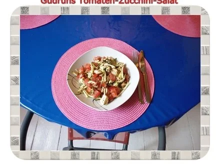 Salat: Tomaten-Zucchini-Salat - Rezept - Bild Nr. 10