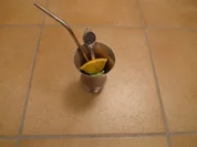 "Prince of Wales" serviert im Silberbecher - Rezept