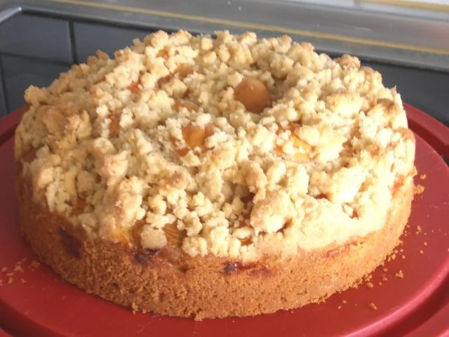Aprikosenkuchen mit Butterstreusel - Rezept - Bild Nr. 2