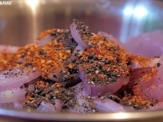 Rezept: Hähnchen-Champignon-Pfanne mit Fächerkartoffeln Bild Nr. 7 Hähnchen-Champignon-Pfanne mit Fächerkartoffeln - Rezept - Bild Nr. 7