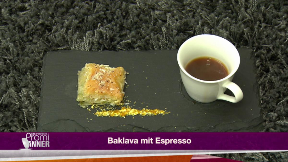 Baklava mit Espresso (Mustafa Alin) - Rezept