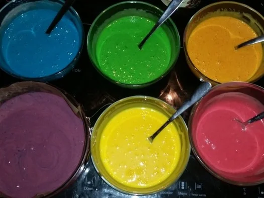 Regenbogen-Torte - Rezept - Bild Nr. 4