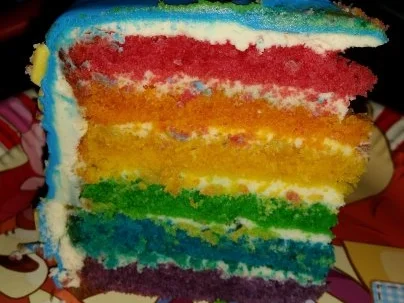 Regenbogen-Torte - Rezept - Bild Nr. 10