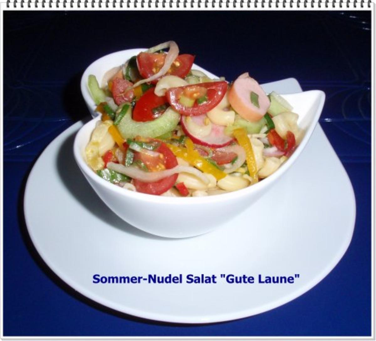 Sommer-Nudel Salat „Gute Laune“ - Rezept