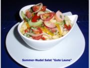 Sommer-Nudel Salat „Gute Laune“ - Rezept