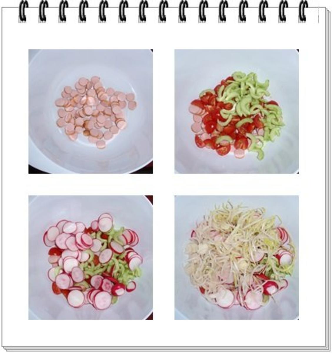 Sommer-Nudel Salat „Gute Laune“ - Rezept - Bild Nr. 10