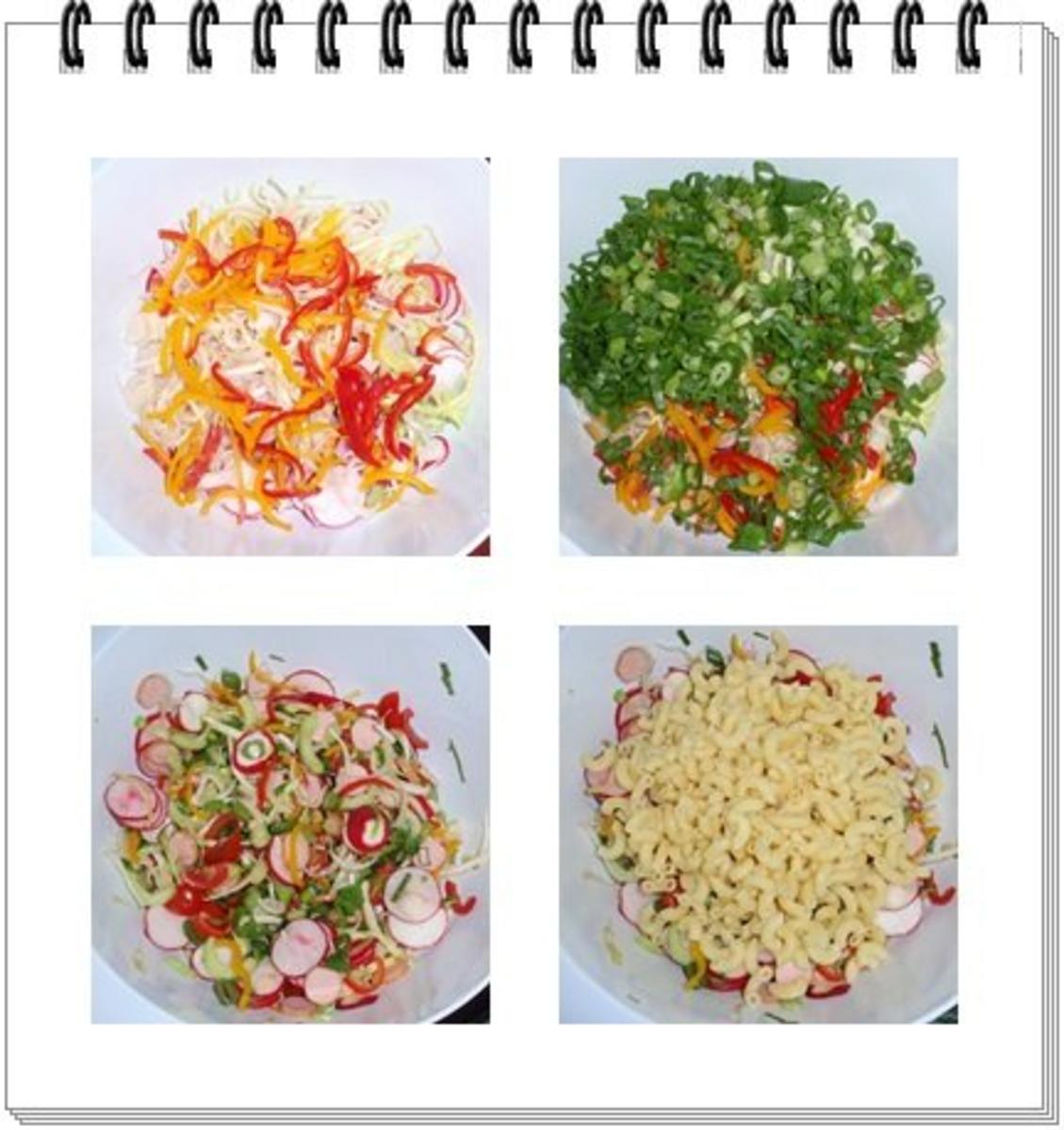 Sommer-Nudel Salat „Gute Laune“ - Rezept - Bild Nr. 11