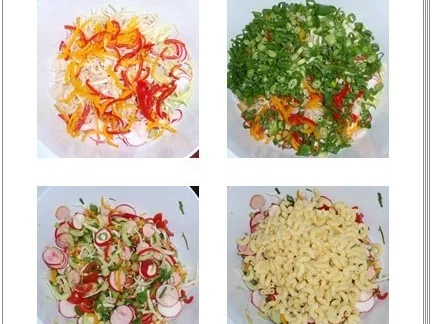 Sommer-Nudel Salat „Gute Laune“ - Rezept - Bild Nr. 11