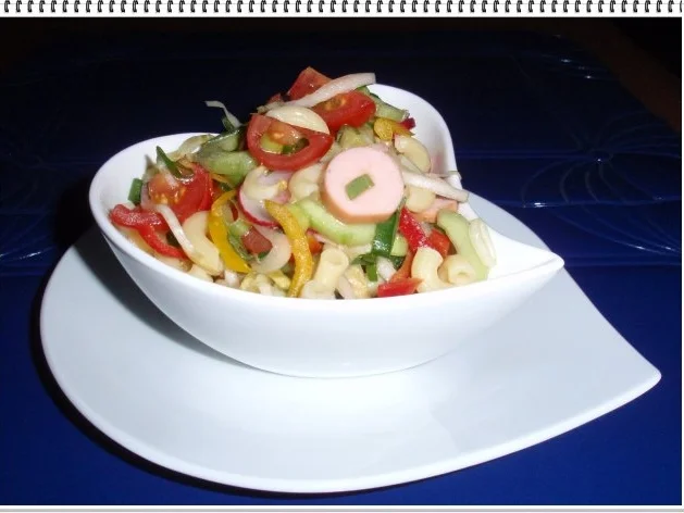 Sommer-Nudel Salat „Gute Laune“ - Rezept - Bild Nr. 15