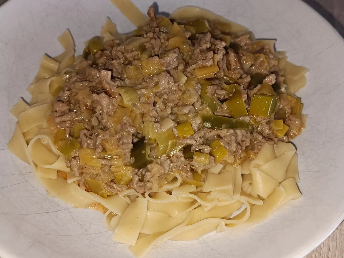 Hackfleischtopf mit Porree - Rezept - Bild Nr. 2