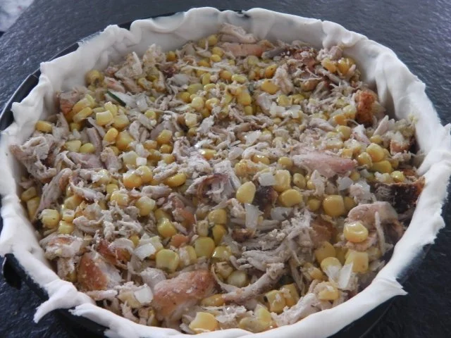 Herzhafter Hühnchen-Kichererbsen-Kuchen - Rezept - Bild Nr. 10