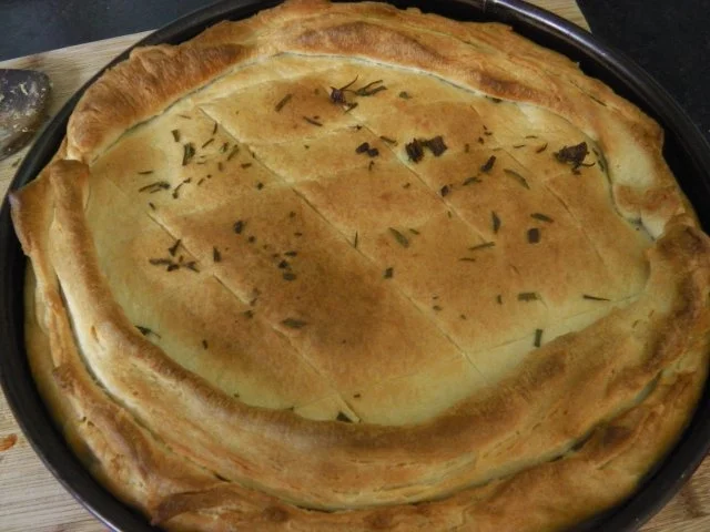 Herzhafter Hühnchen-Kichererbsen-Kuchen - Rezept - Bild Nr. 13