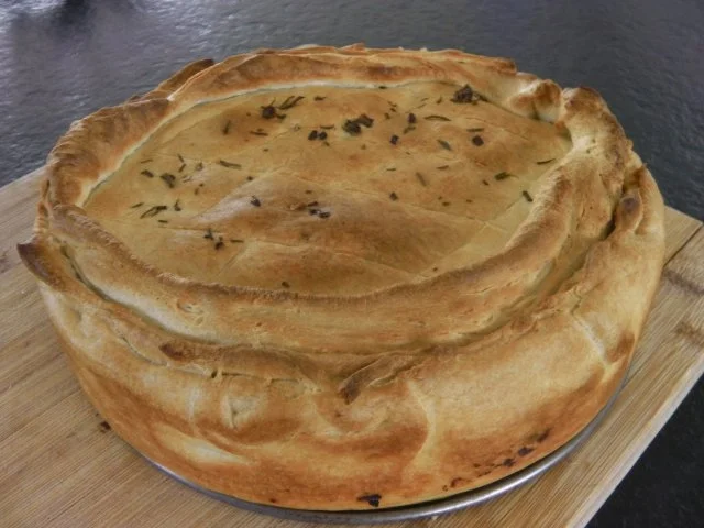 Herzhafter Hühnchen-Kichererbsen-Kuchen - Rezept - Bild Nr. 2