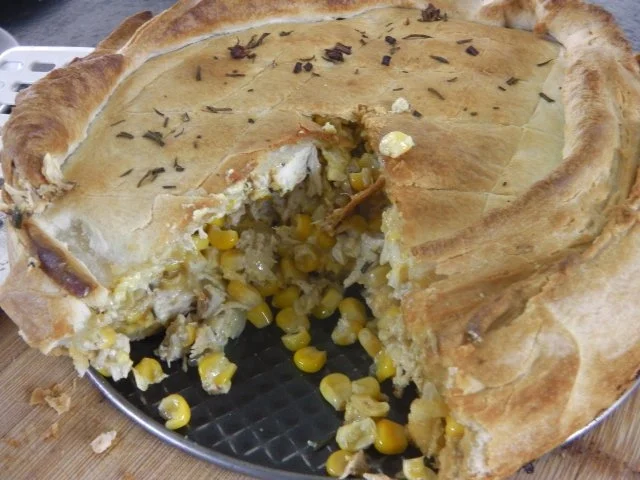 Herzhafter Hühnchen-Kichererbsen-Kuchen - Rezept - Bild Nr. 14