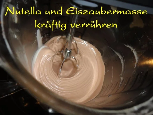 Rezept: Eiszauber: Nutella Eis Bild Nr. 5 Eiszauber: Nutella Eis - Rezept - Bild Nr. 5