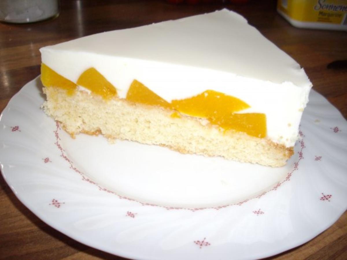 pfirsich-quarksahne-kuchen - Rezept mit Bild - kochbar.de