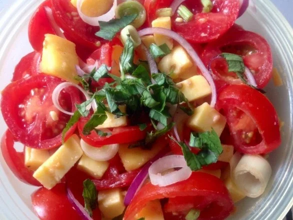 Rezept: Tomaten-Mango-Salat Bild Nr. 8 Tomaten-Mango-Salat - Rezept - Bild Nr. 8