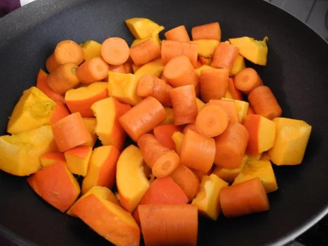 Vegan : Kürbis - Kokosmilch - Suppe - Rezept - Bild Nr. 5