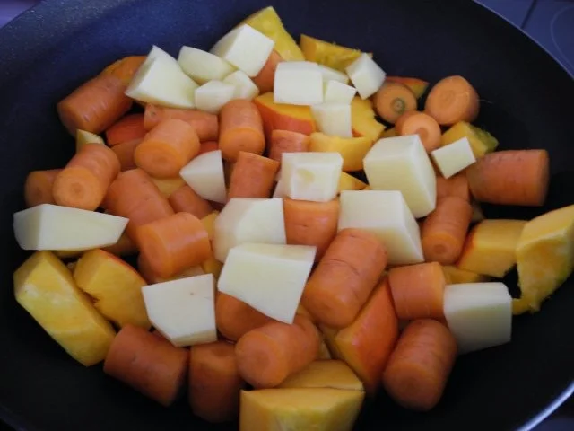 Vegan : Kürbis - Kokosmilch - Suppe - Rezept - Bild Nr. 6