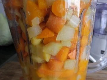 Vegan : Kürbis - Kokosmilch - Suppe - Rezept - Bild Nr. 9