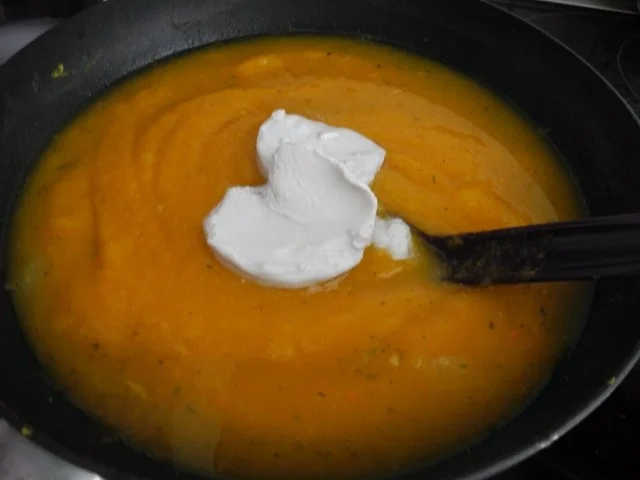 Vegan : Kürbis - Kokosmilch - Suppe - Rezept - Bild Nr. 12