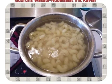 Salat: Wasabi-Nudelsalat mit Kaviar - Rezept - Bild Nr. 3