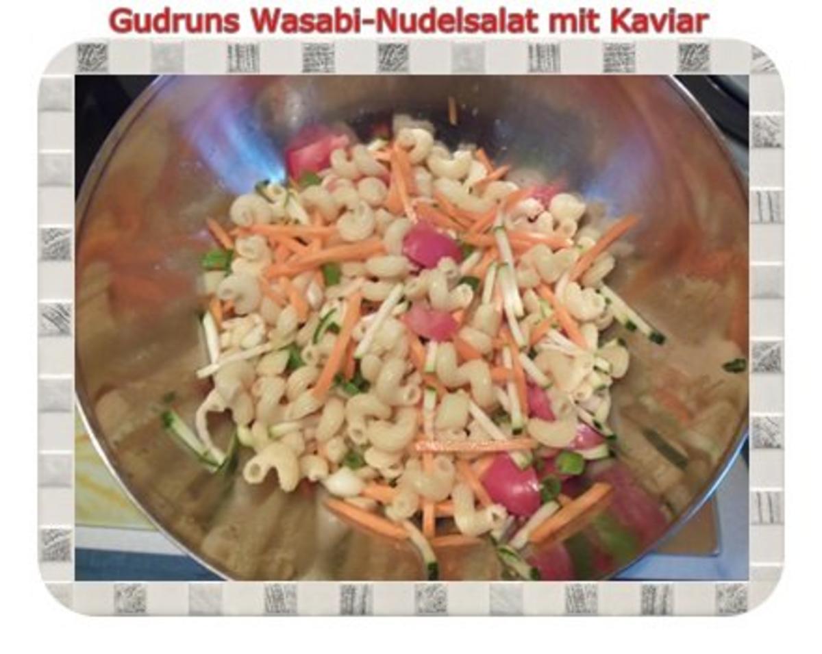 Salat: Wasabi-Nudelsalat mit Kaviar - Rezept - Bild Nr. 8