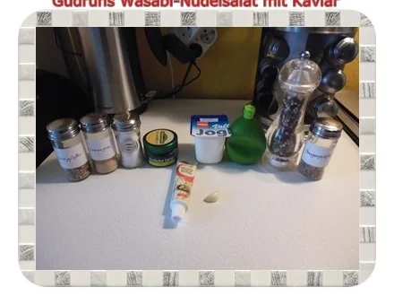 Salat: Wasabi-Nudelsalat mit Kaviar - Rezept - Bild Nr. 9