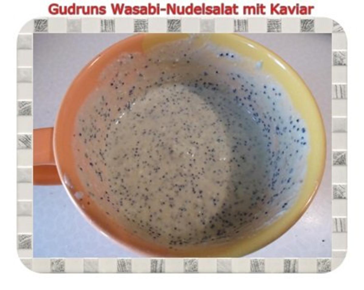 Salat: Wasabi-Nudelsalat mit Kaviar - Rezept - Bild Nr. 10
