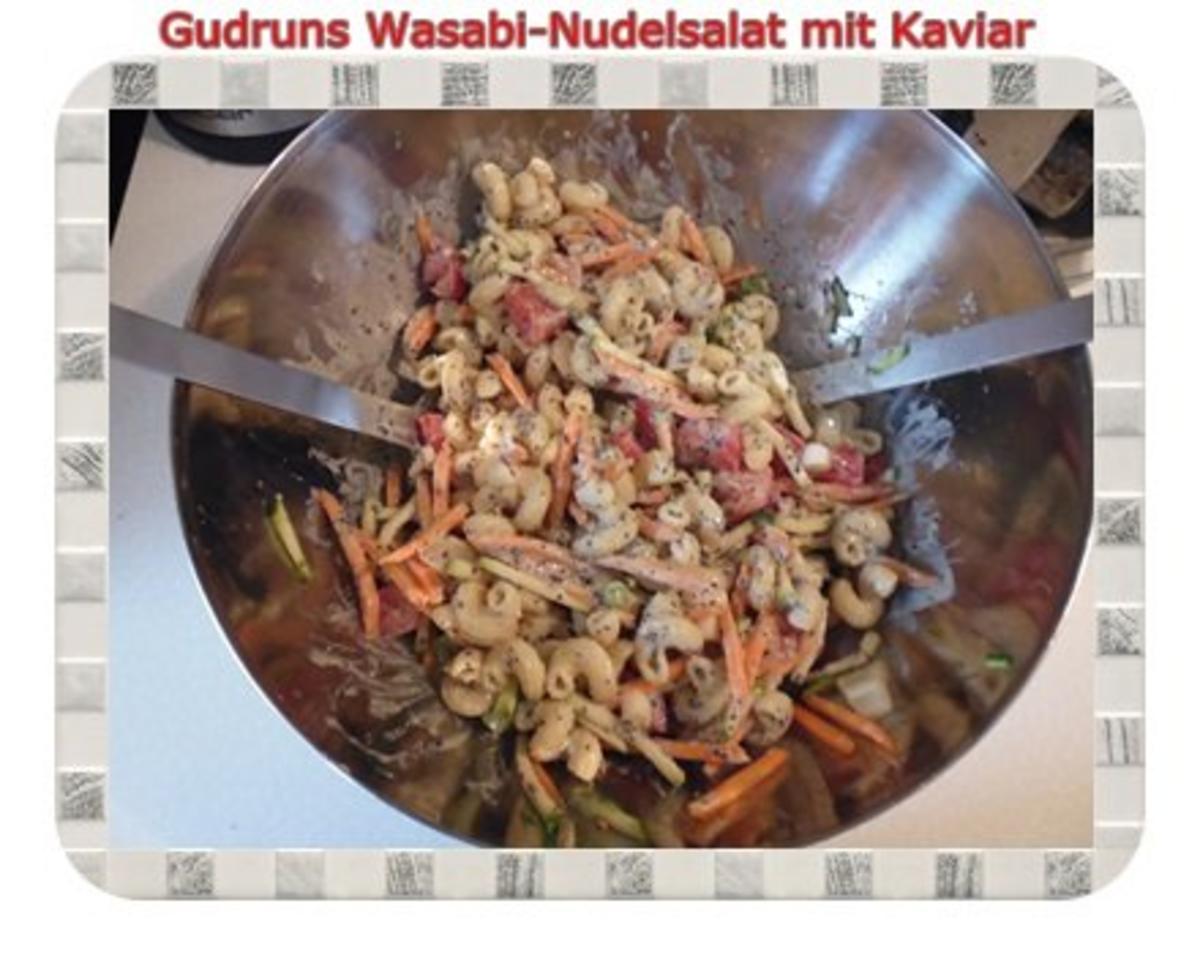 Salat: Wasabi-Nudelsalat mit Kaviar - Rezept - Bild Nr. 12