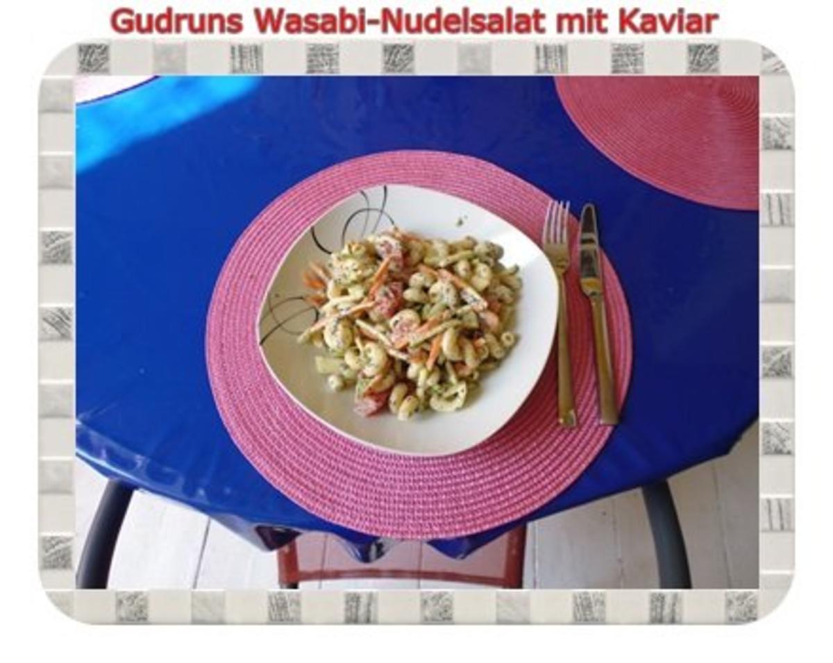 Salat: Wasabi-Nudelsalat mit Kaviar - Rezept - Bild Nr. 13