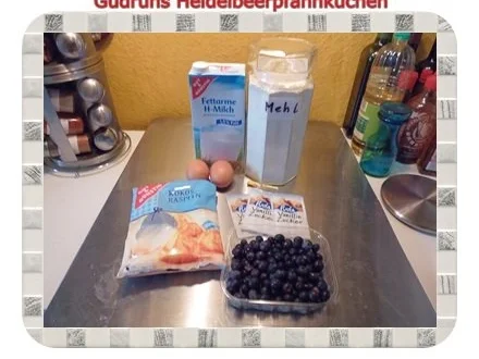 Kuchen: Heidelbeerpfannkuchen - Rezept - Bild Nr. 2